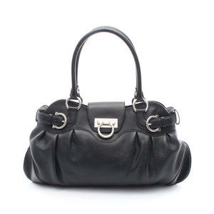 Salvatore Ferragamo Marissa Handbag Leather Black